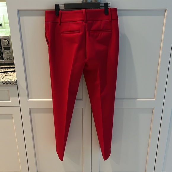 Ann Taylor slacks in red size 0 - Picture 2 of 8